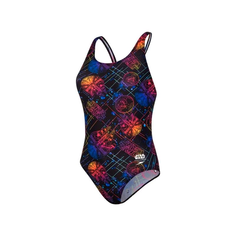 SPEEDO - Traje Baño Natación Niña Speedo Digital Laderback Star Wars