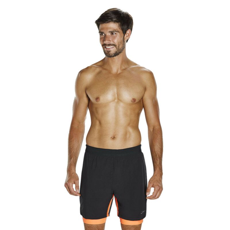 SPEEDO - Short Natacíon Hombre Speedo Lane Hybrid 16"