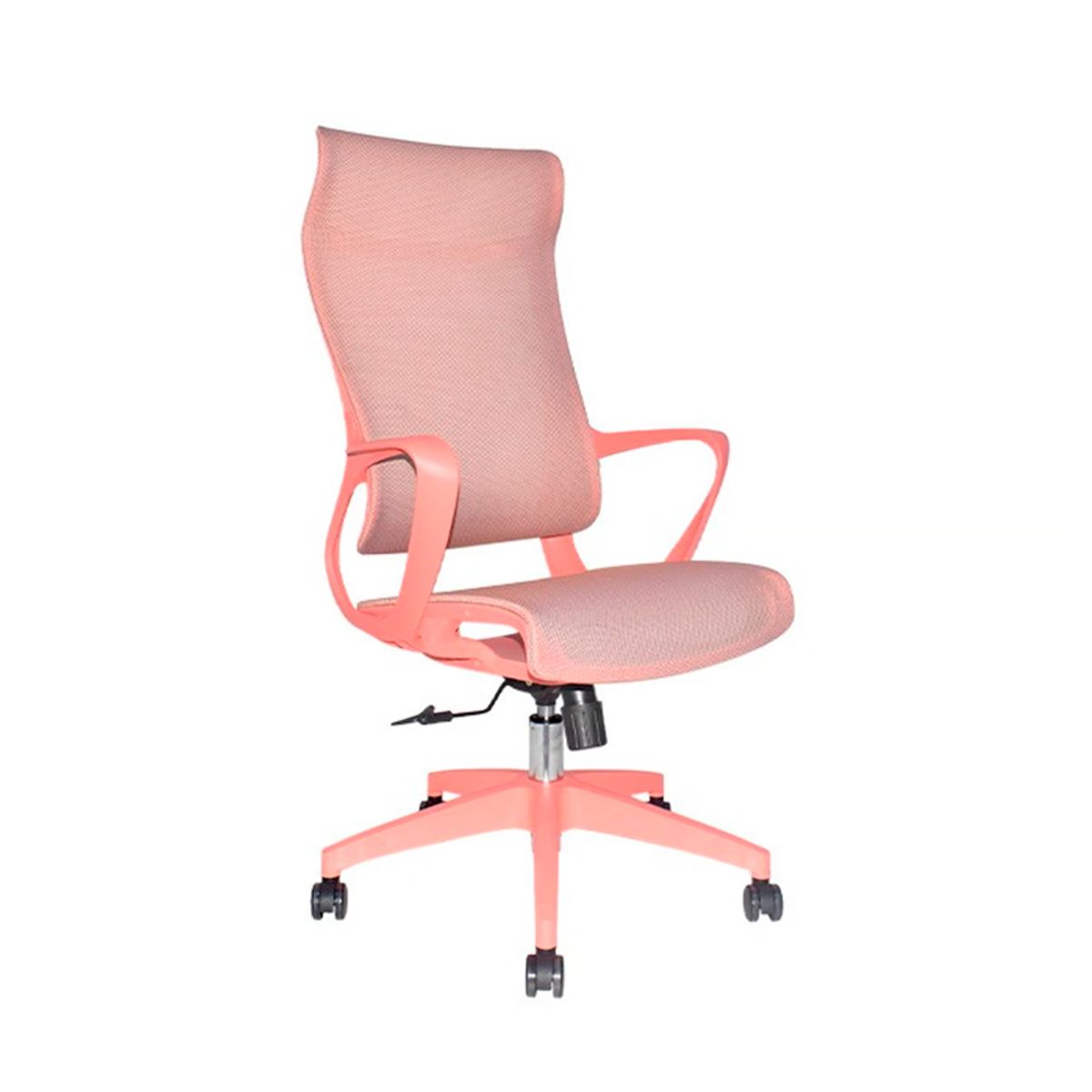 OFIDEAS - Silla de Oficina Giratorio Rigs Presidente Malla Rosa Ofideas