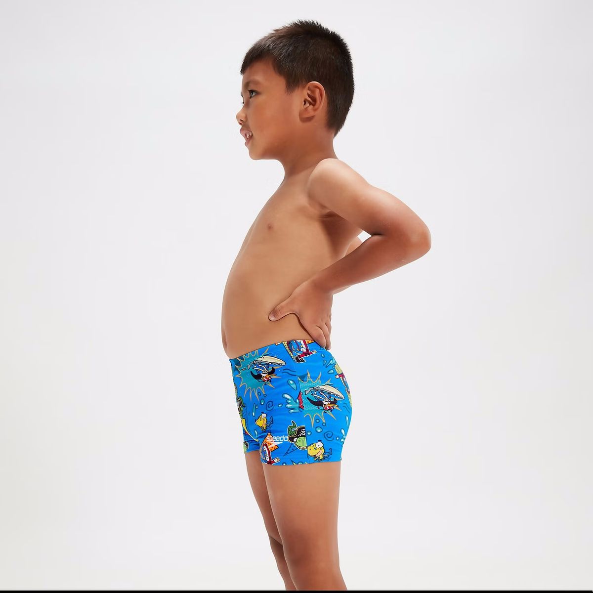 SPEEDO - Traje Baño Natación Niño Speedo Digital Aquashort Azul