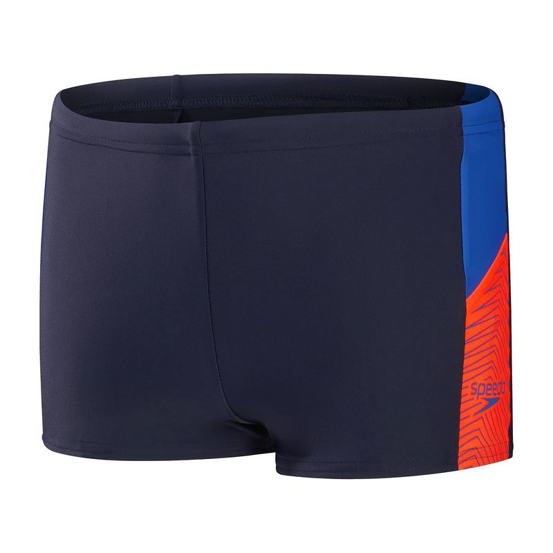 SPEEDO - Traje Baño Natación Niño Speedo Dive Aquashort Azul Naranja