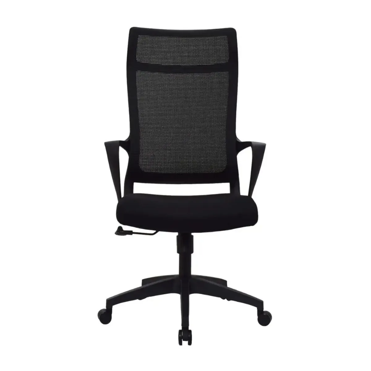 OFIDEAS - Silla de Oficina Giratorio Rigs Presidente Malla Negro Con Cabecero Ofideas