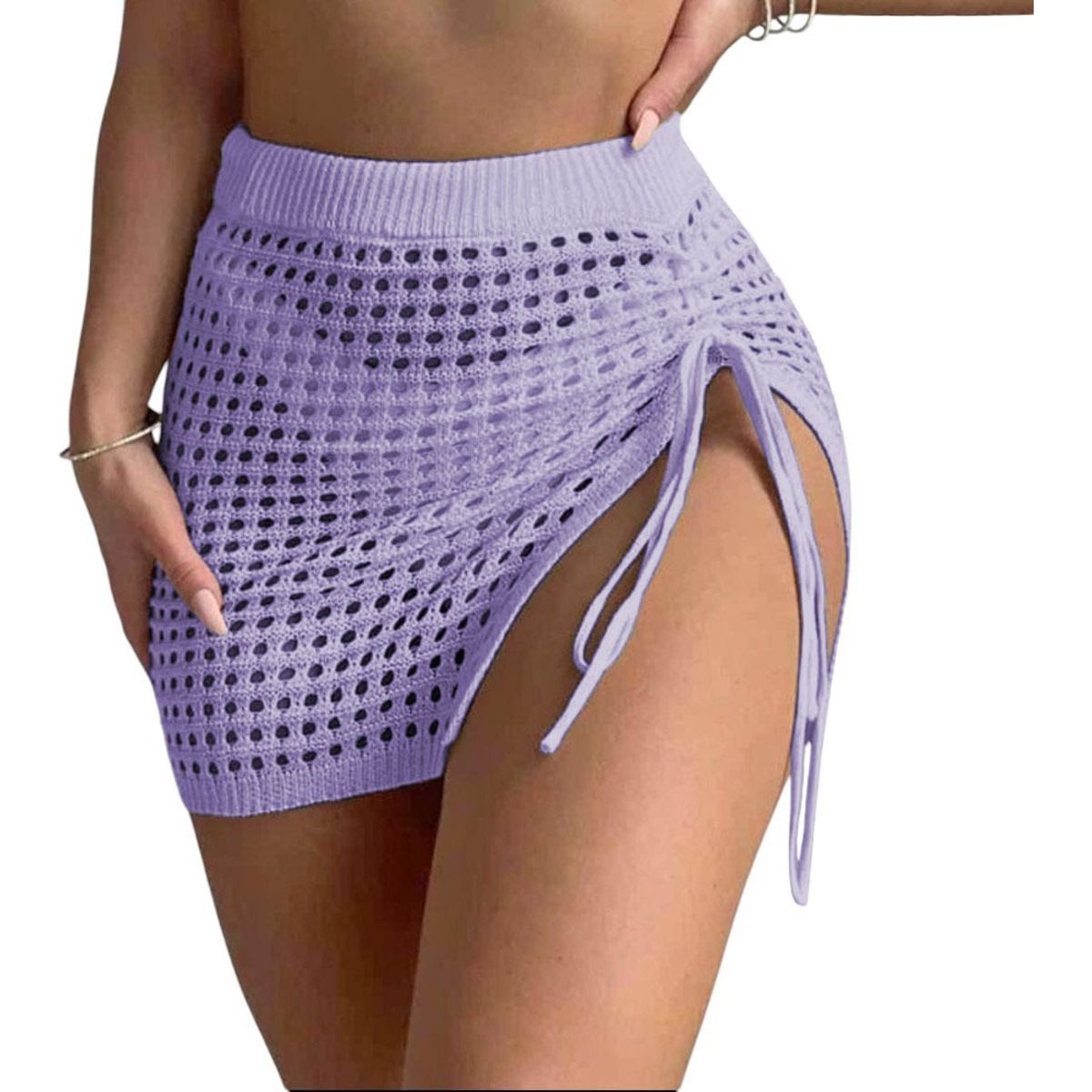 GENERICO - Salida Encanto Clasico Mujer Tejido Jilo Alpino G359-12 Color Lila