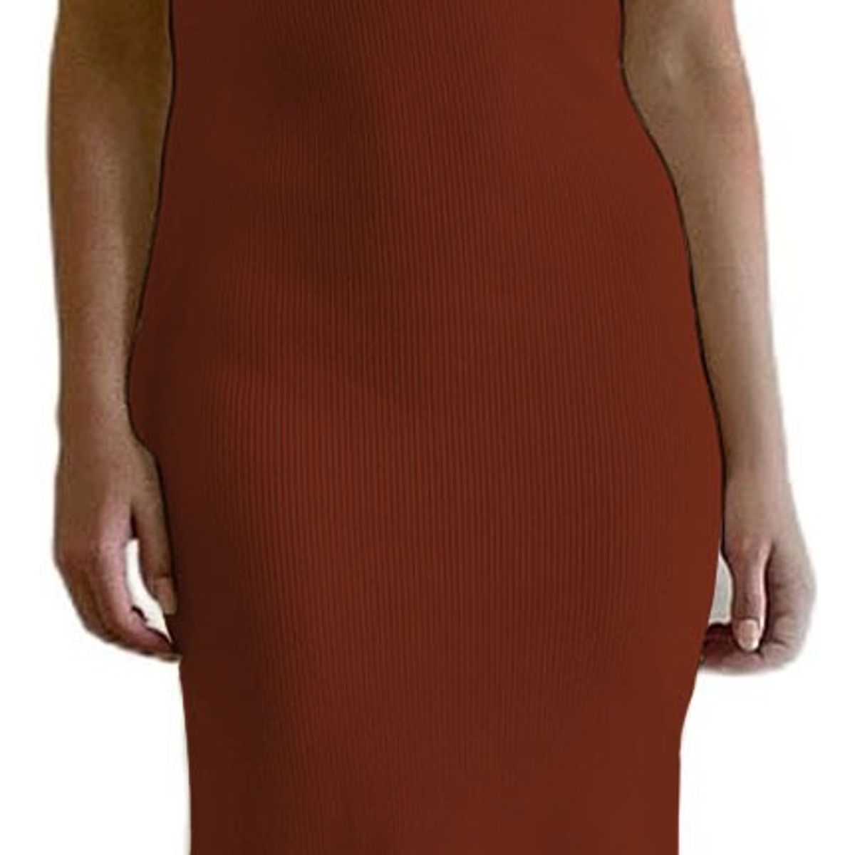 GENERICO - Vestido De Ensueño Mujer Tejido Jilo Alpino G359-23 Color Marron