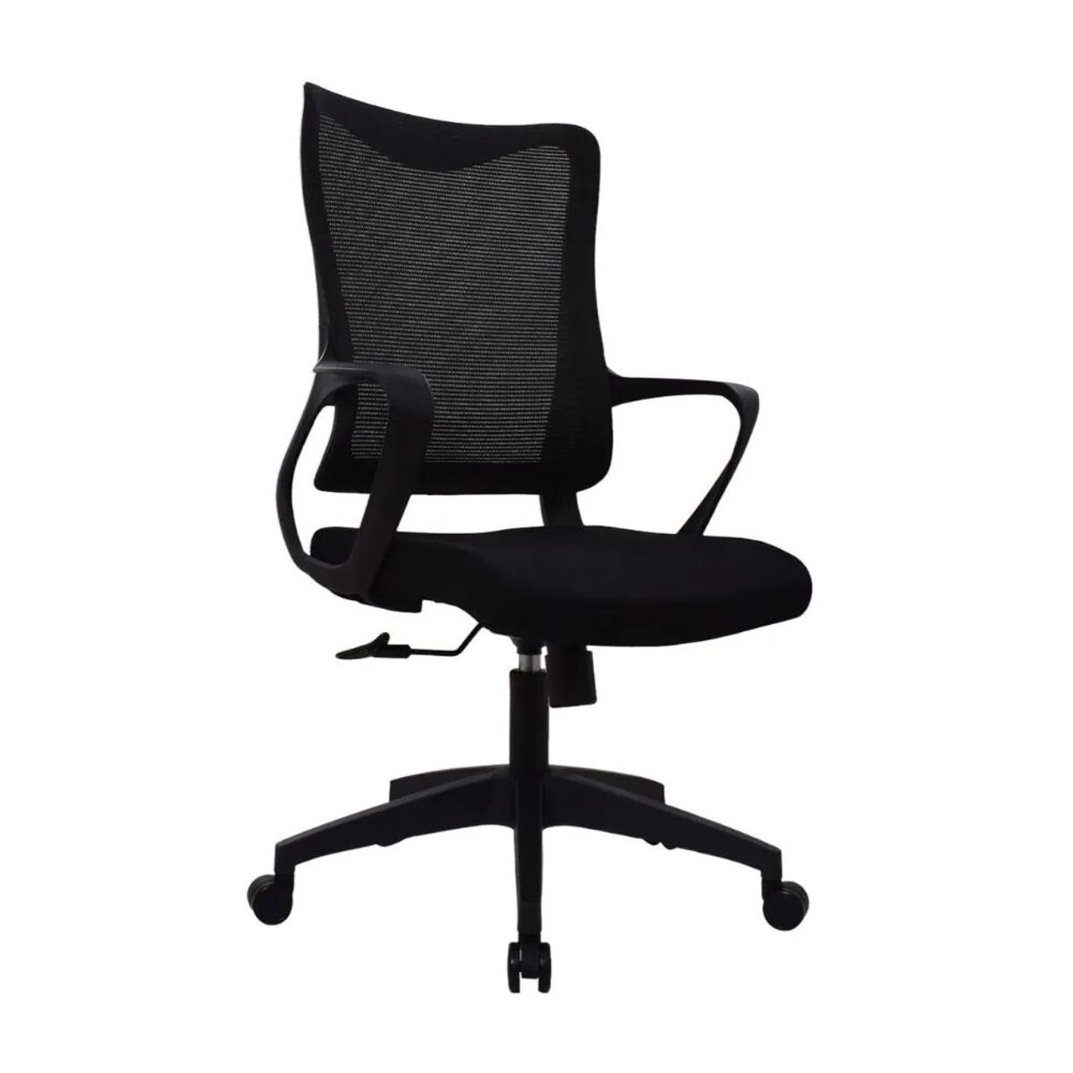 OFIDEAS - Silla de Oficina Giratorio Rigs Gerente Malla Negro Con Cabecero Ofideas