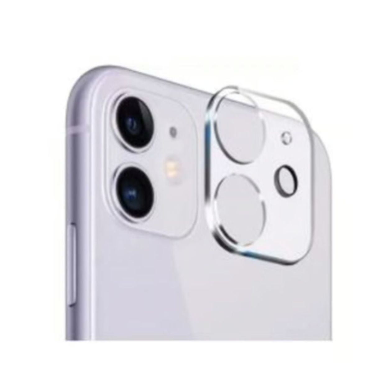 GENERICO - Mica de Cámara Trasparente para iPhone 11 12 Mini