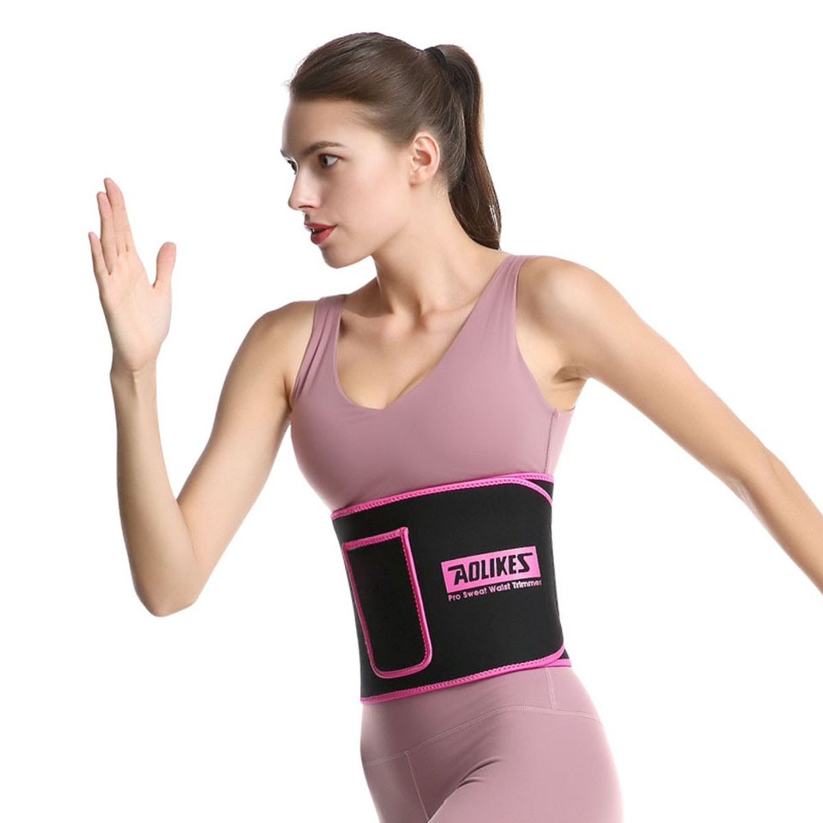 AOLIKES - Faja Térmica AOLIKES A-7970 Talla M Fitness Adelgazar