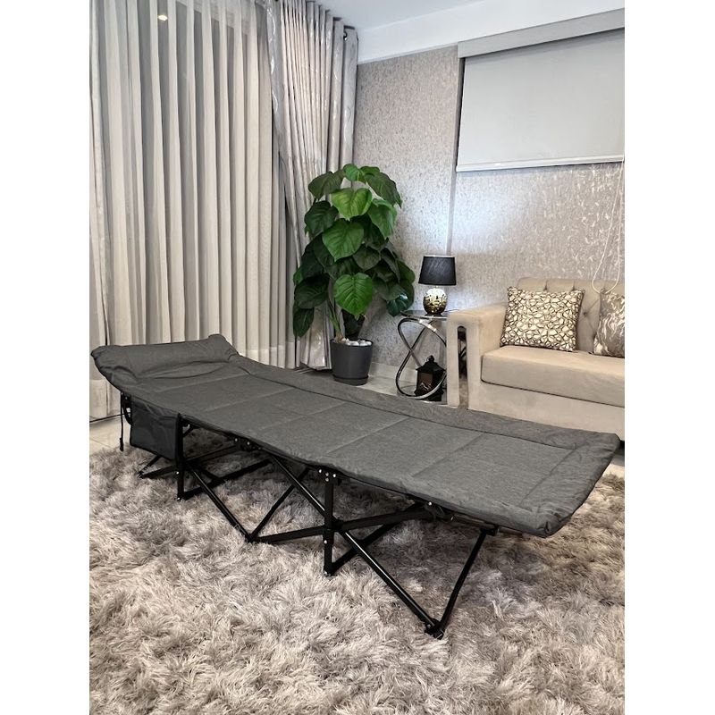 GENERICO - Cama Plegable Portátil con Almohadilla Integrada