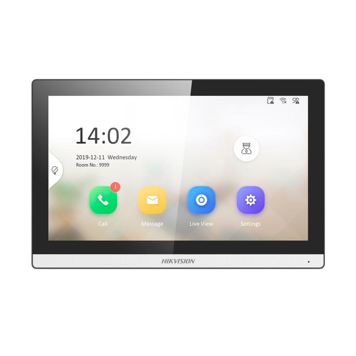 HIKVISION - MONITOR VIDEO HIKVISION PORTERO 7 PN HK-DS-KH6350-WTE1