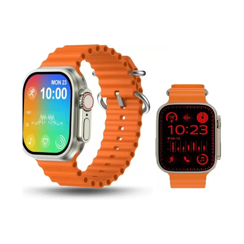 GENERICO - Smartwatch Reloj Inteligente Versión Deportiva T800 Max - Naranja