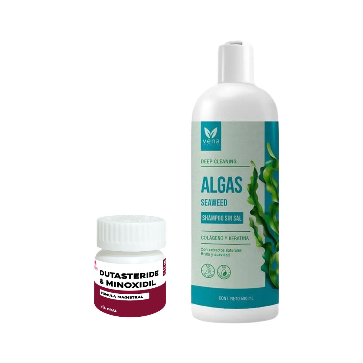 GENERICO - shampoo Algas sin sal Vena 500g + DUTASTERIDE