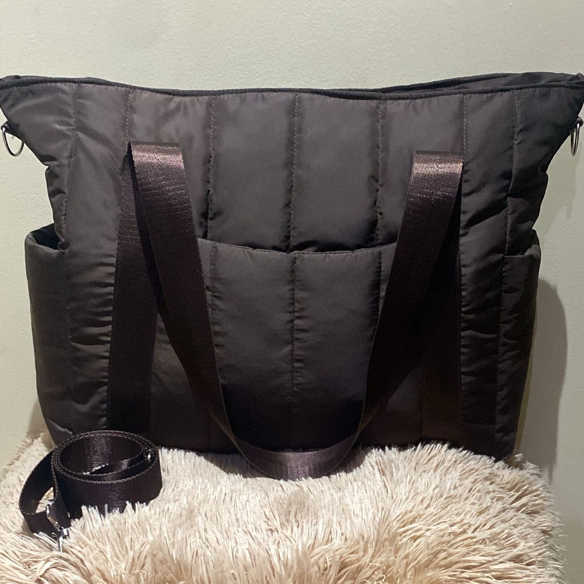 MORITA BAG STORE - BOLSO PUFFER PORTALAPTOP MUJER