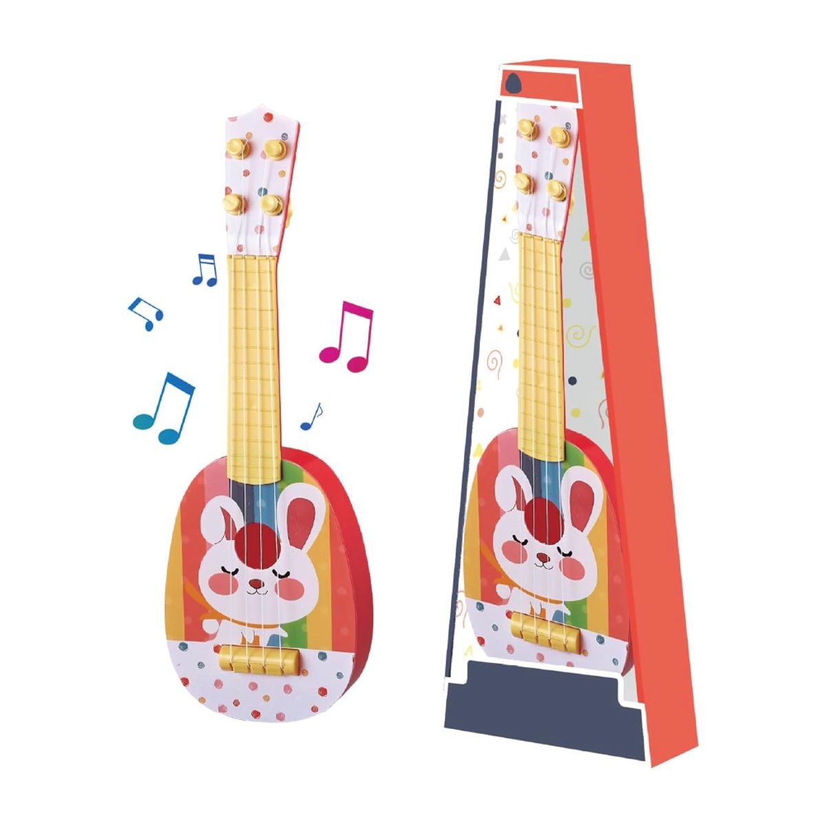 GENERICO - Ukelele Infantil para Niños de 4 Cuerdas de Animal