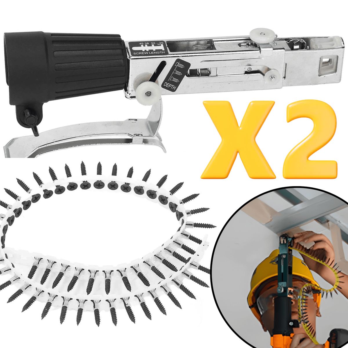 ROSH - Pack x2 Adaptador para Tornillos Top en Perú