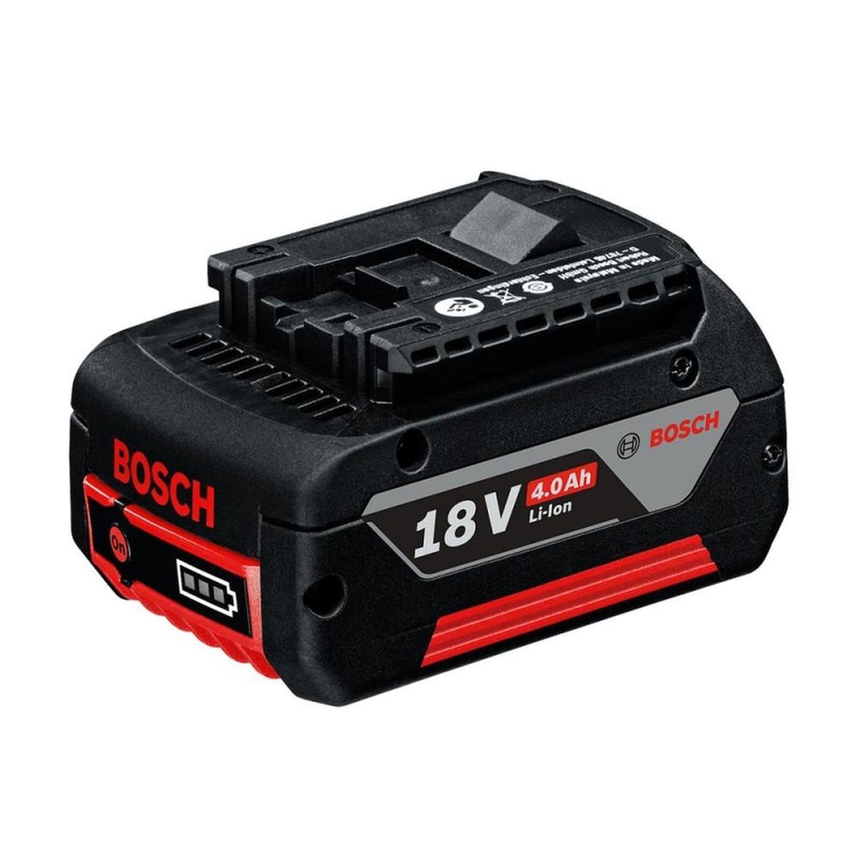 BOSCH - Kit 2 Baterías Ion de Litio 18V 4.0 Ah + Cargador Bosch 1600.A02.RM8-000