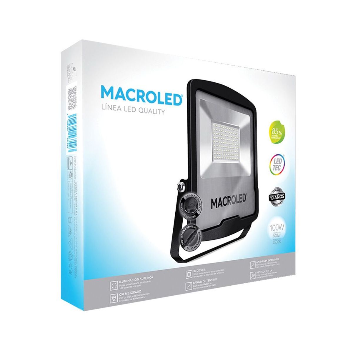 GENERICO - Reflector LED Pro 200W 22000Lm 6500K