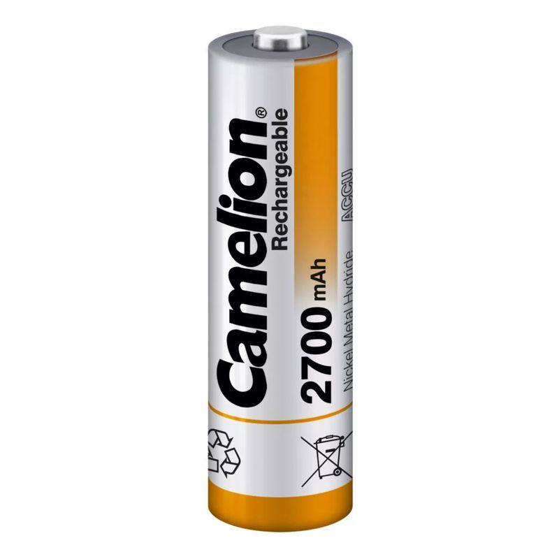 CAMELION - Pilas AA Recargables 1000mah Larga Duración 10 Años De Vida
