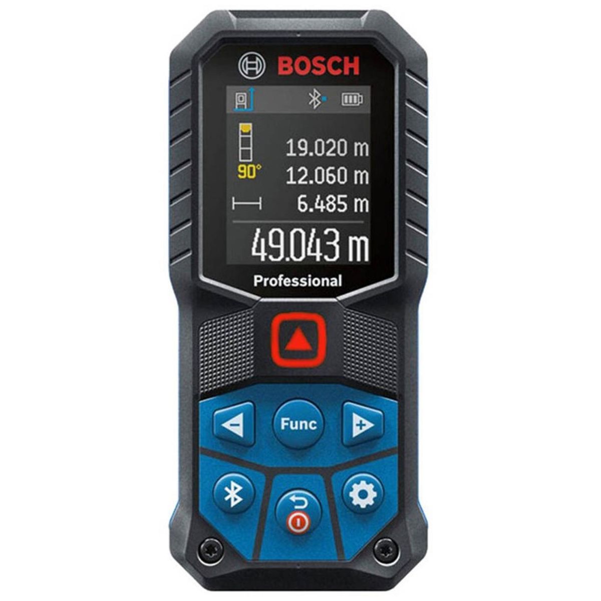 BOSCH - Medidor de Distancia Laser de hasta 50 Metros GLM 50-27 C con Bluetooth Bosch 0601.072.T00-000