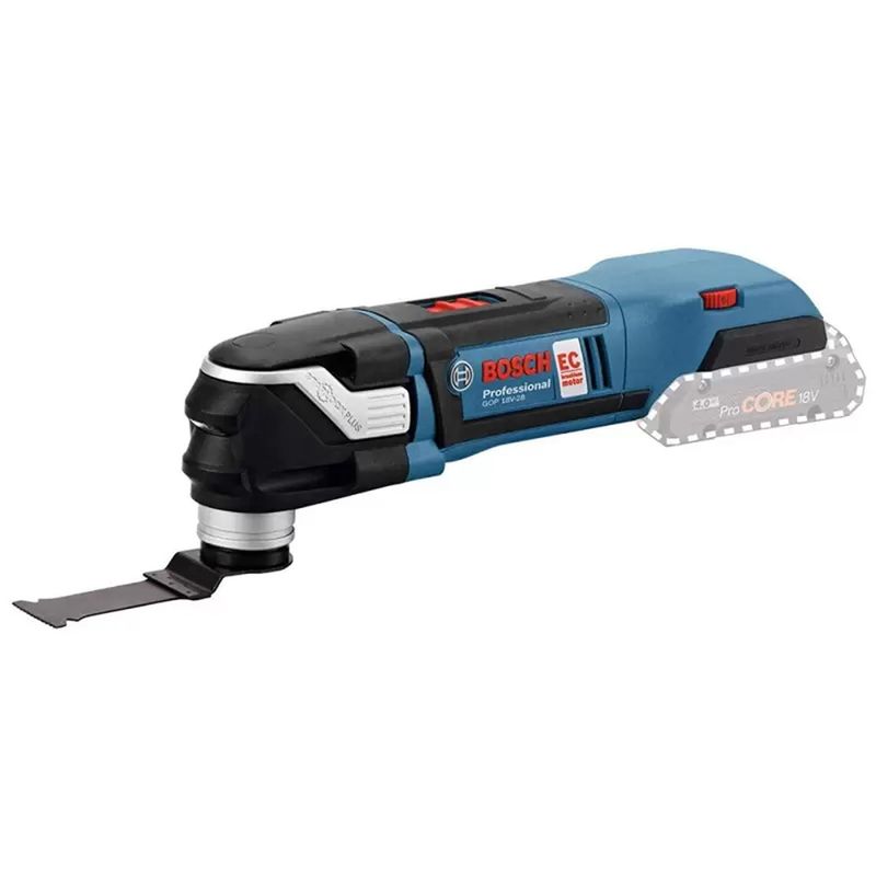 BOSCH - Herramienta Multiuso Oscilante 18V (Sin Bateria/Sin Cargador) Bosch GOP 18V-28