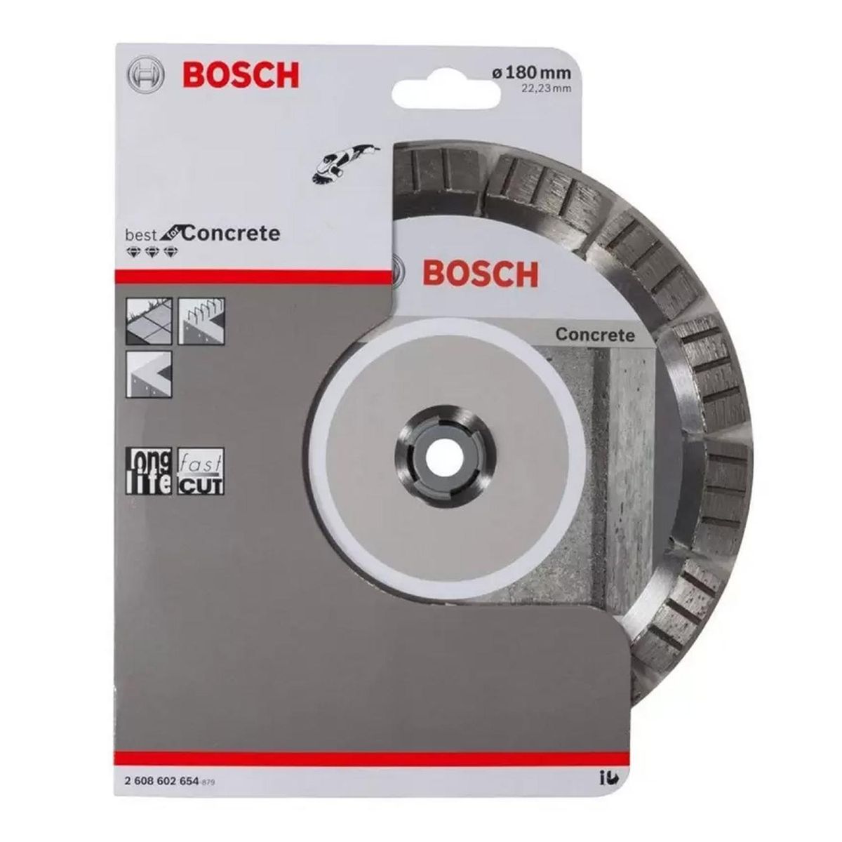 BOSCH - Disco Best para Hormigon Duro y Hormigon Armado 7" Bosch 2608.602.654-000