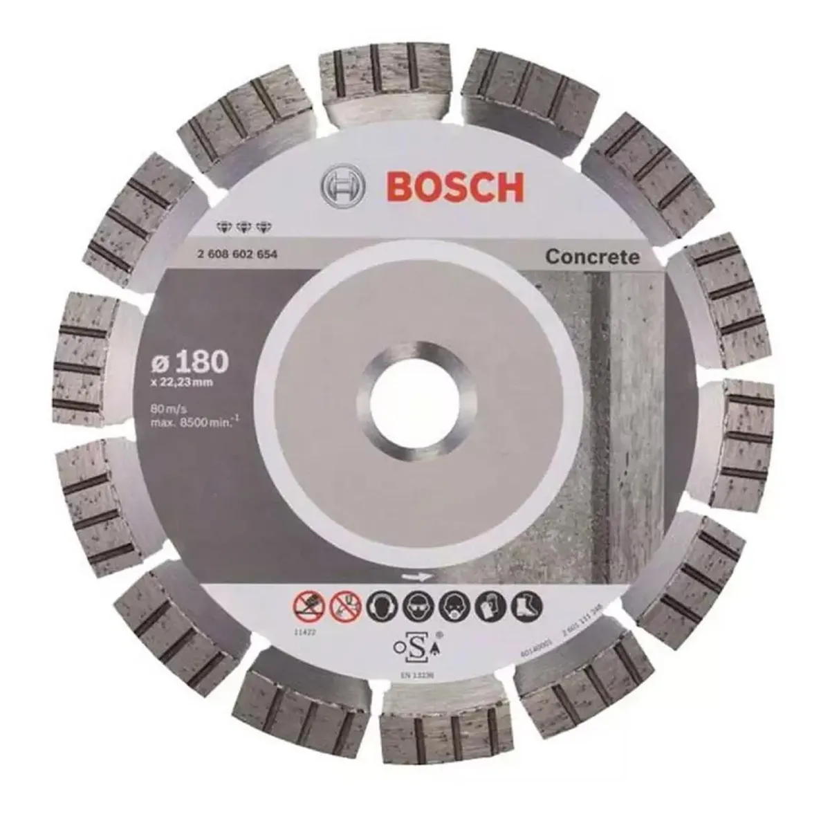 BOSCH - Disco Best para Hormigon Duro y Hormigon Armado 7" Bosch 2608.602.654-000