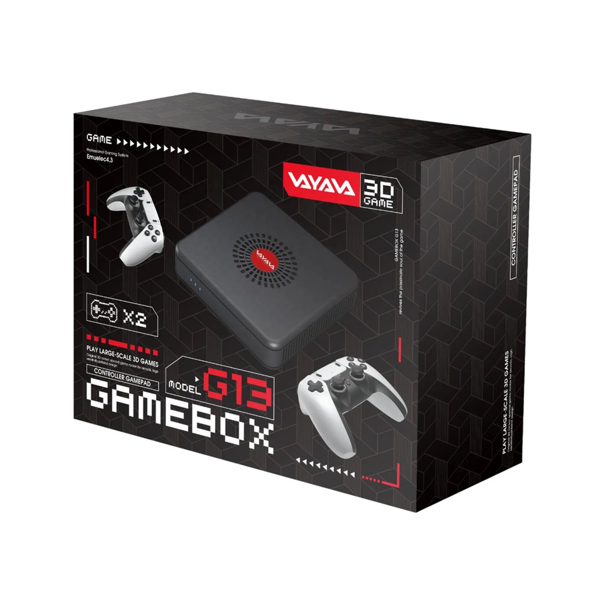 VAYAVA - Consola de Videojuegos GAMEBOX G13 Sistema dual con TV Box
