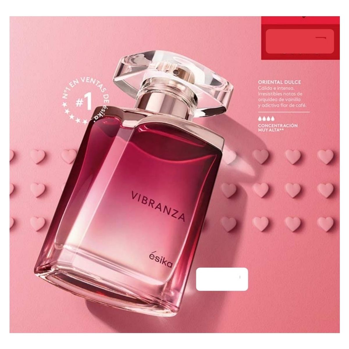 ESIKA - Perfume vibranza ésika oriental dulce spray 45 ml