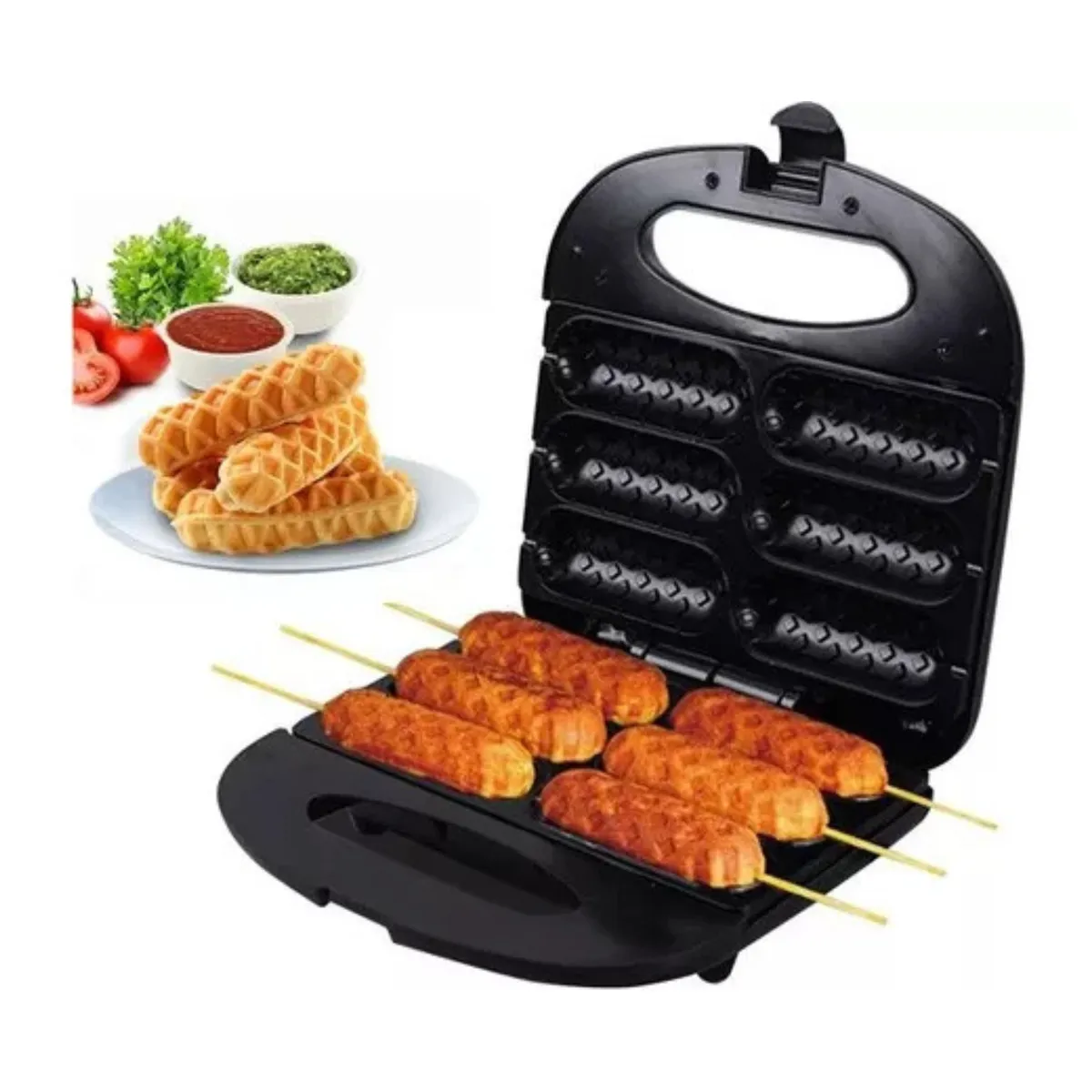 RAFF - Máquina para Hot Dogs RAFF - ¡Snacks Deliciosos en Minutos!