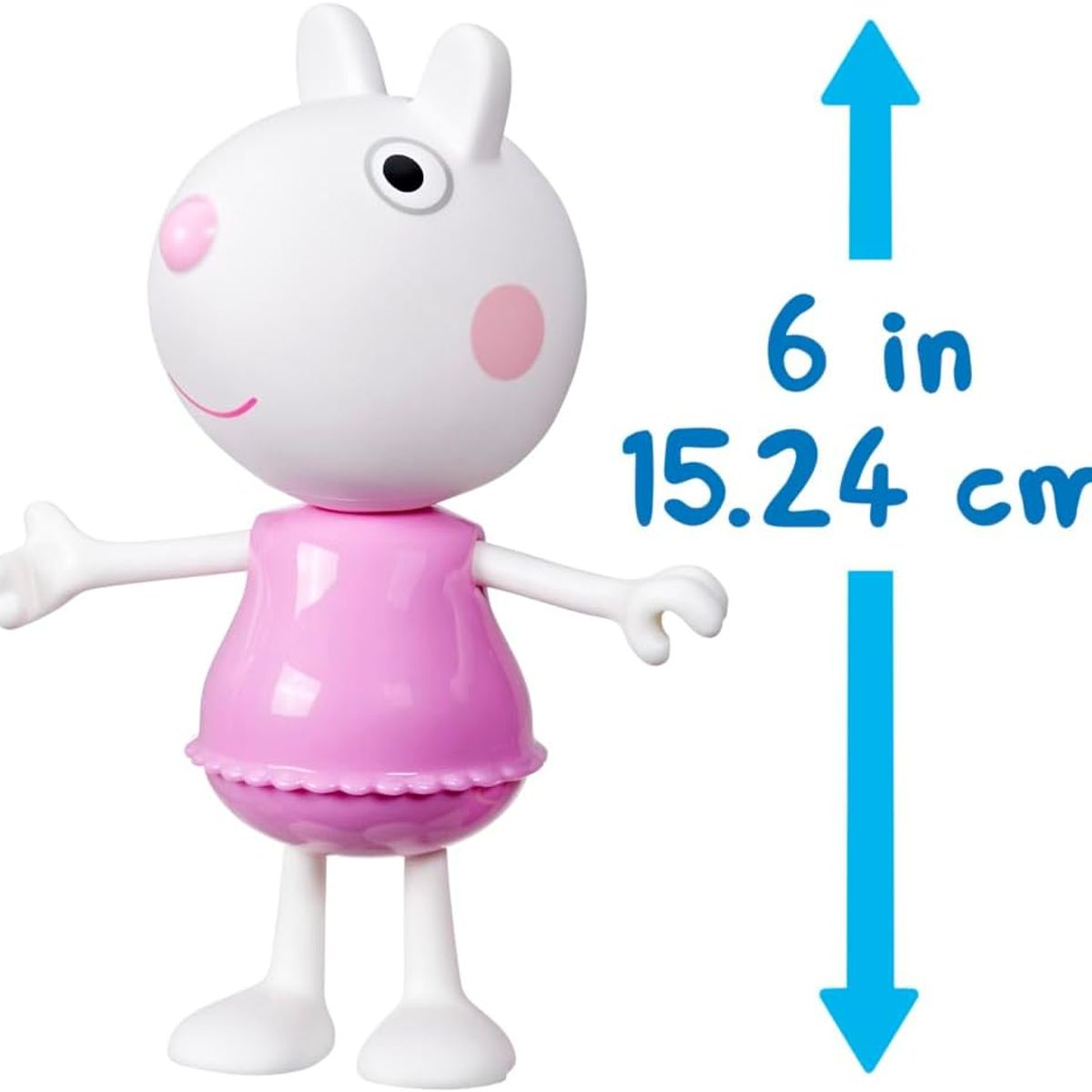 PEPPA PIG - Peppa Pig - Suzy Oveja de 15cm con accesorios
