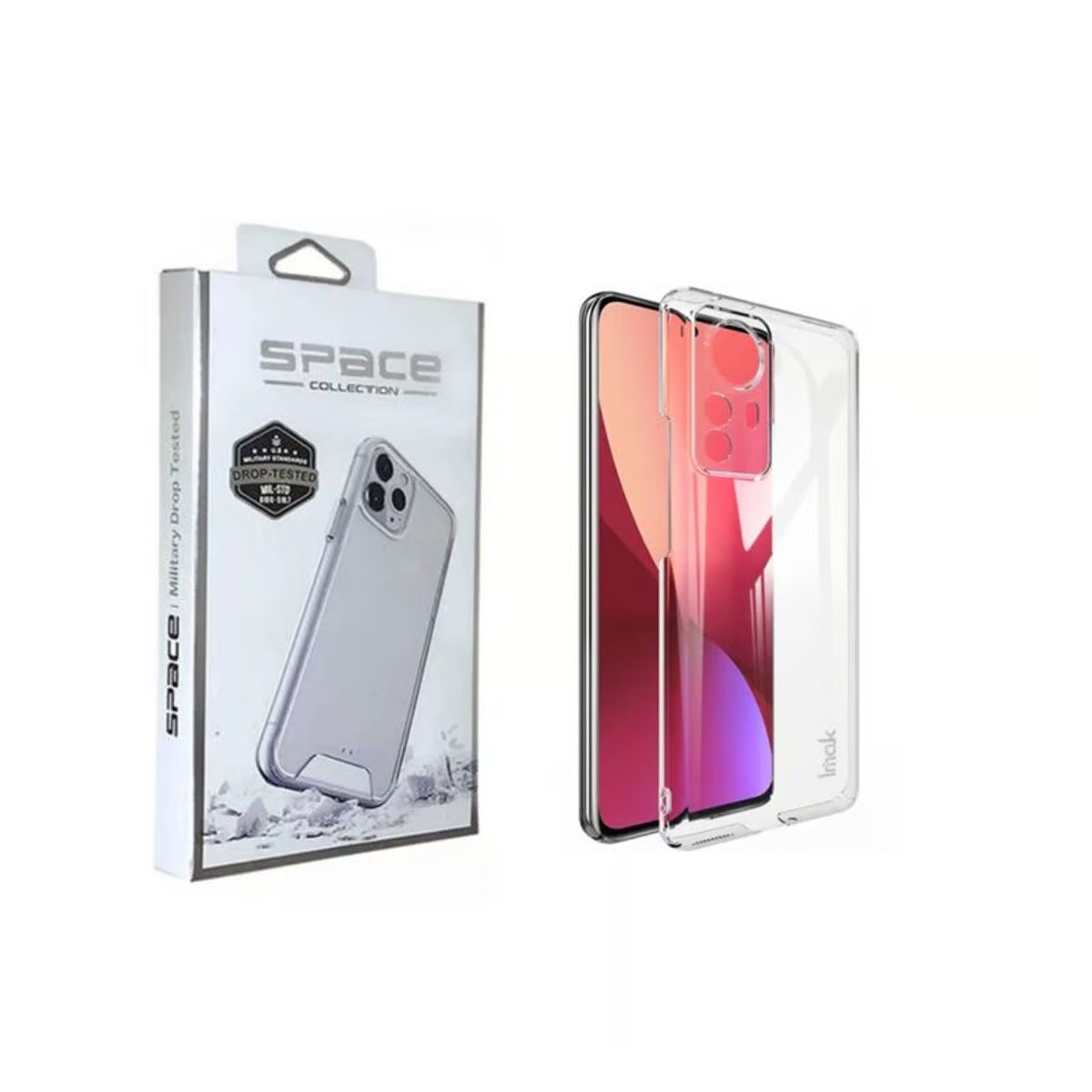 SPACE - CASE SPACE TRANSPARENTE PARA XIAOMI MI 12 PRO