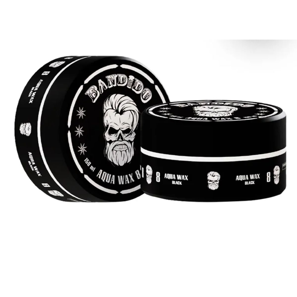 GENERICO - Bandido Cera para el Cabello NO8 Negro Fijación Extrema 150ml