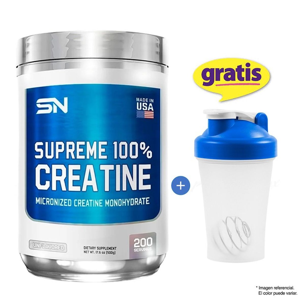 SUPREME NUTRITION - Creatina SUPREME NUTRITION CREATINE 500gr