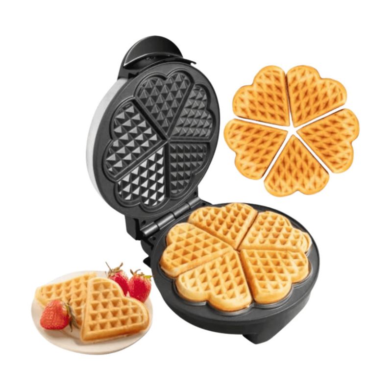 RAFF - Waffles en Forma de Corazón ¡Puro Amor en Cada Bocado