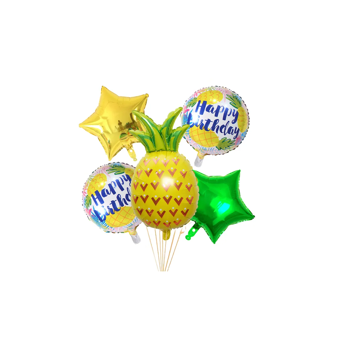 GENERICO - Kit de Globos Fruta Piña