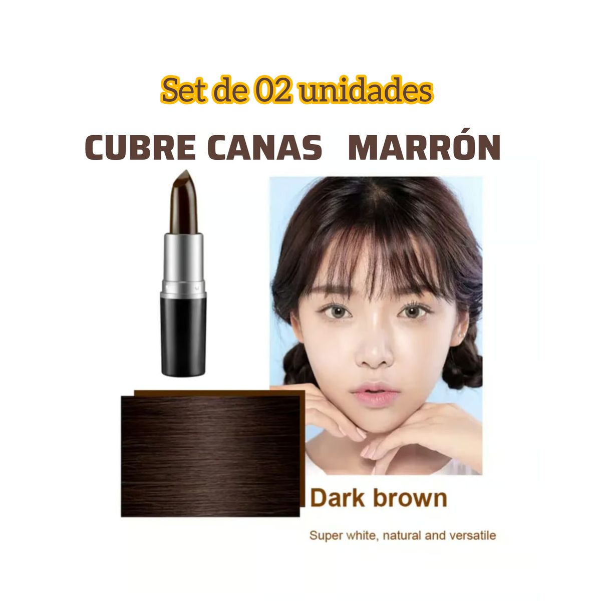 DELUXE - CUBRE CANAS EN BARRA MARRON  x02 uni