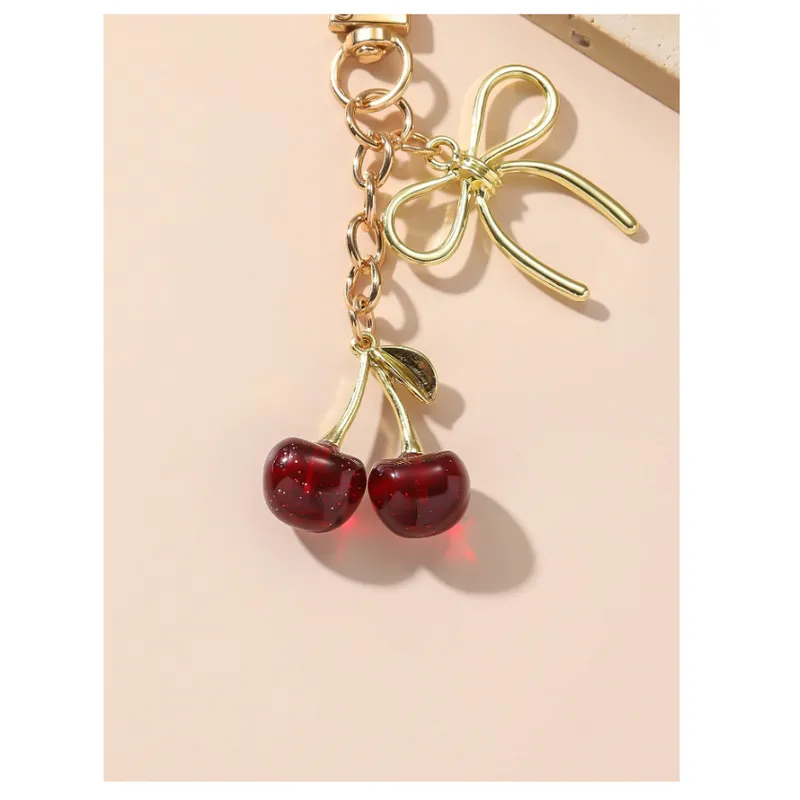 GENERICO - LLAVERO PARA CARTERA DE CEREZA