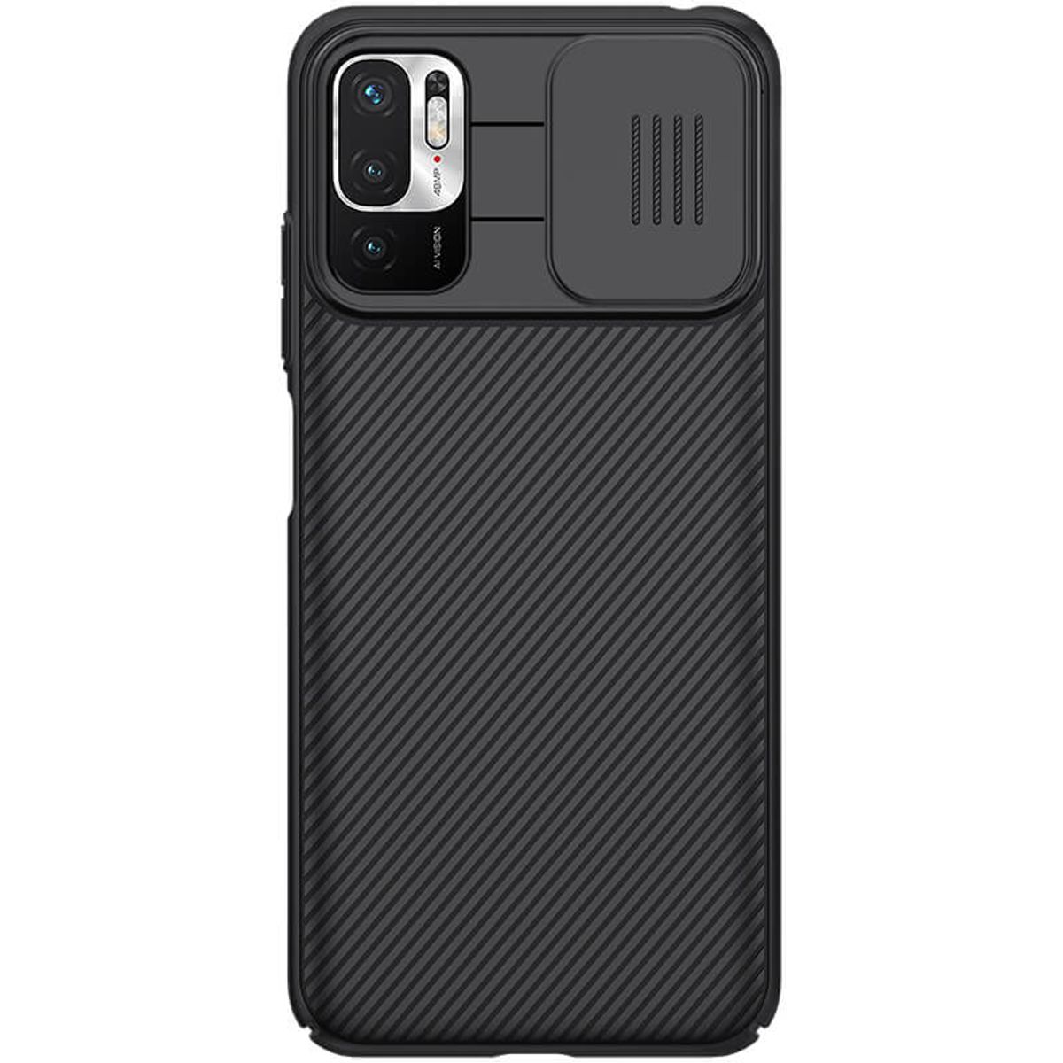NILLKIN - Case Nillkin CamShield para Poco M3 Pro - Carcasa - Negro