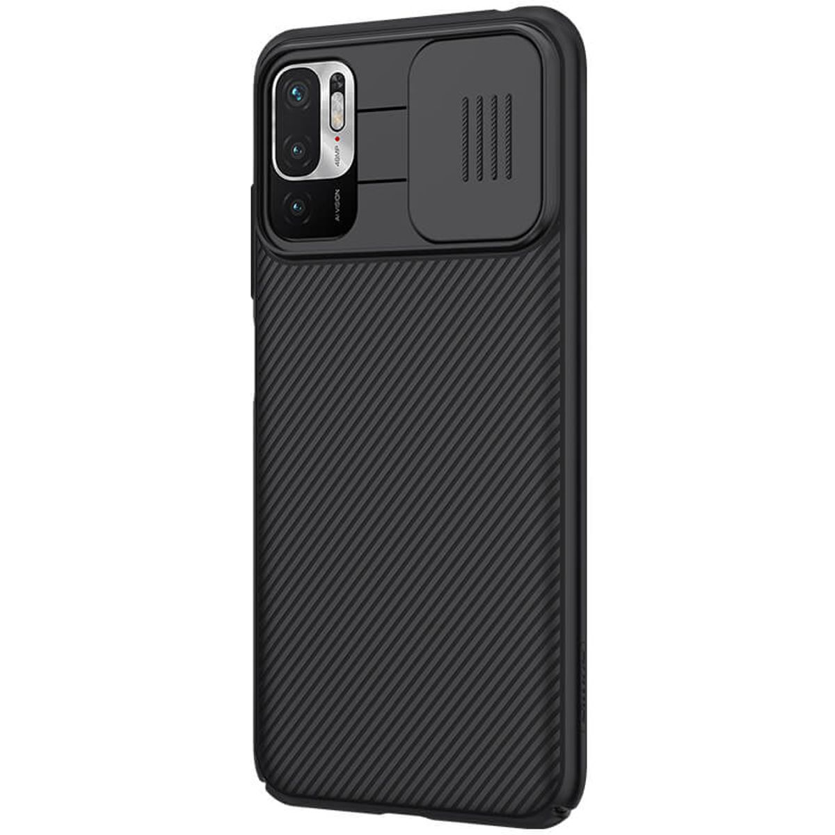 NILLKIN - Case Nillkin CamShield para Poco M3 Pro - Carcasa - Negro