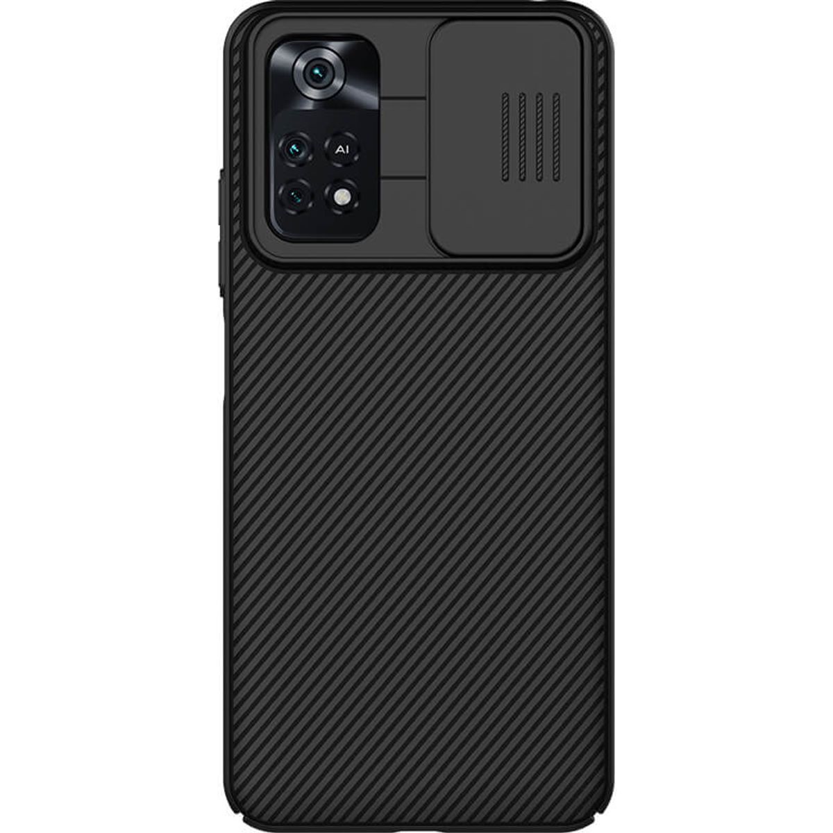 NILLKIN - Case Nillkin CamShield para Poco M4 Pro 4G - Carcasa - Negro