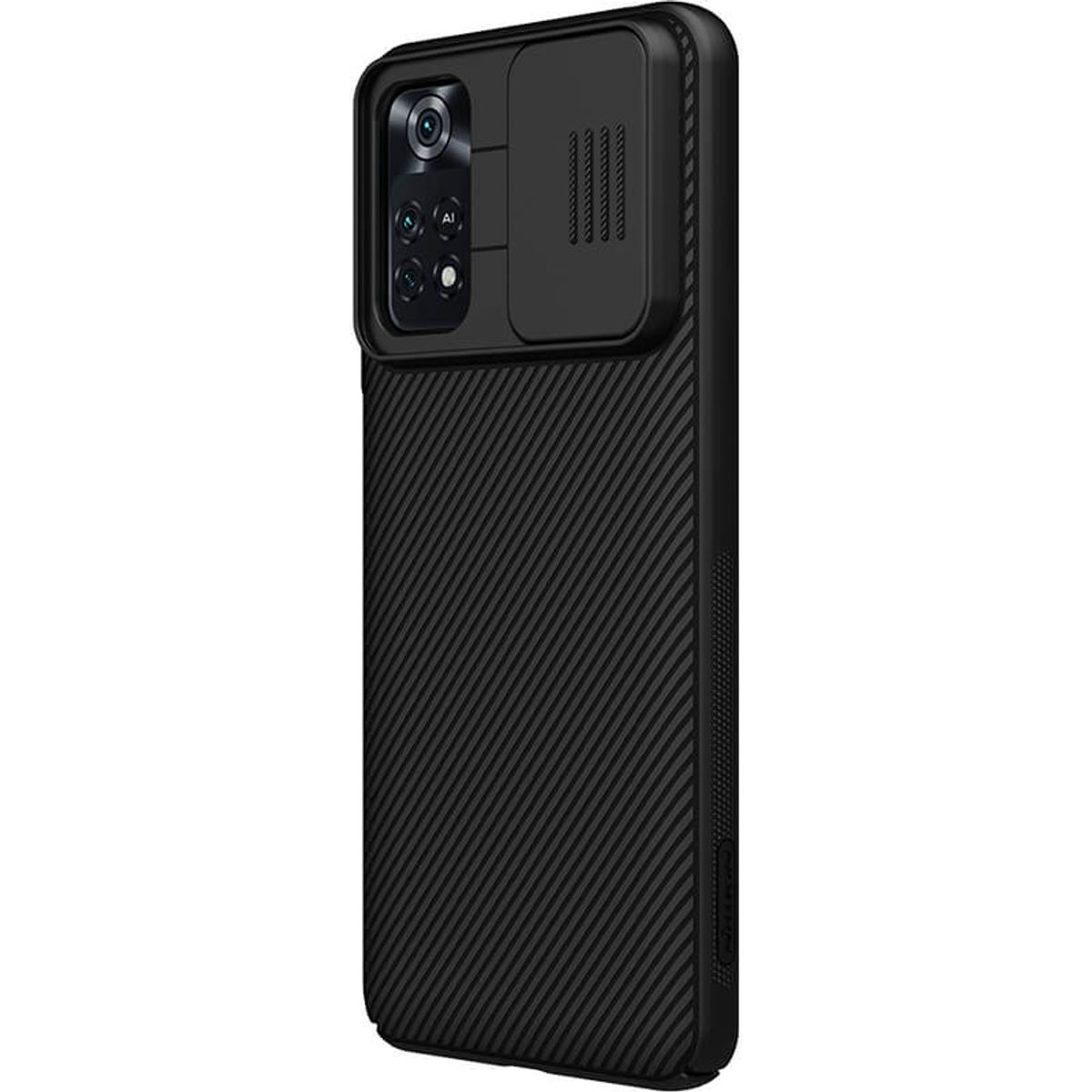 NILLKIN - Case Nillkin CamShield para Poco M4 Pro 4G - Carcasa - Negro