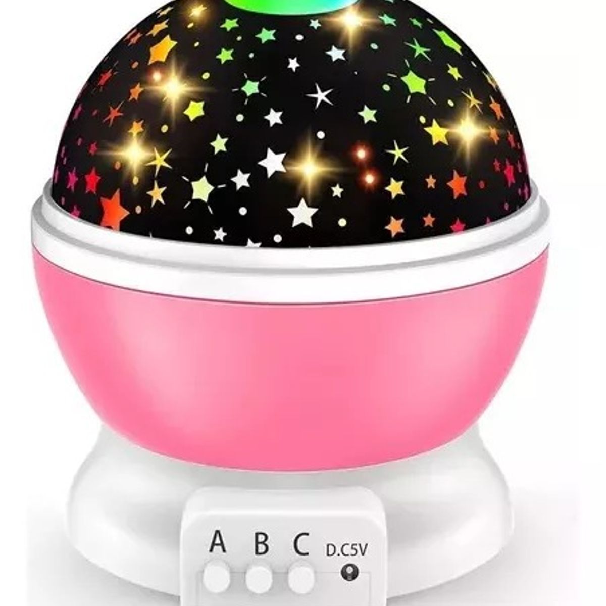 OEM - Lámpara Proyector de Estrellas Azul con Efecto Giratorio NIÑA