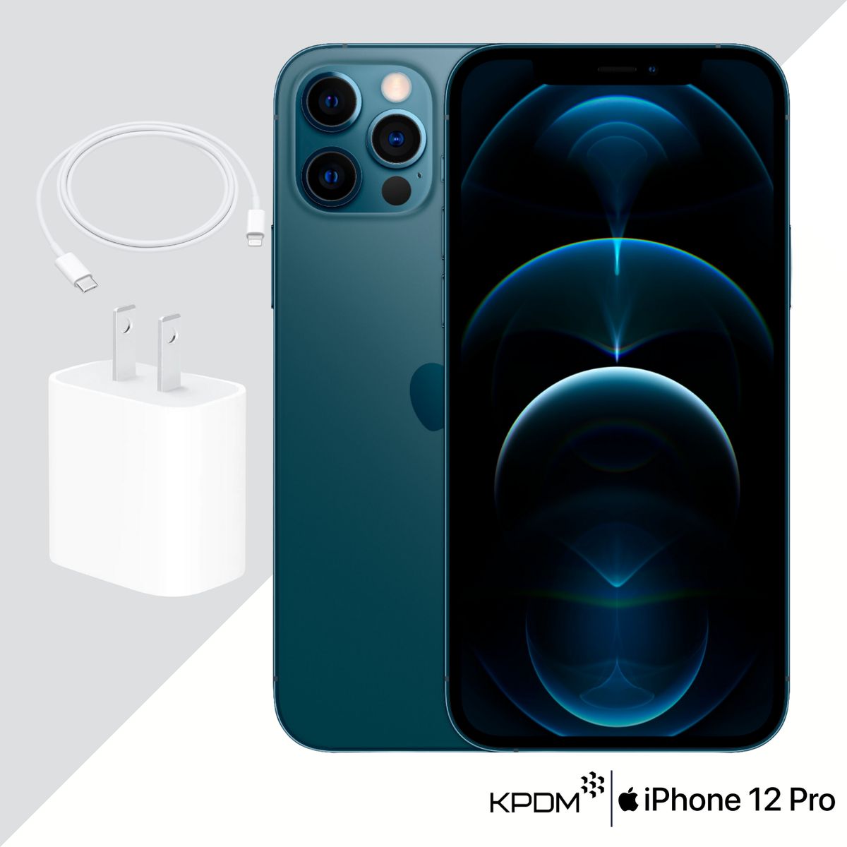 APPLE - Celular iPhone 12 Pro Pacific Blue 128GB - Seminuevo - Grado A+