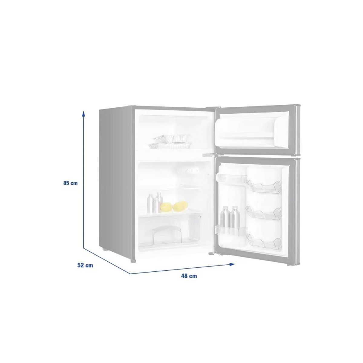 OSTER - Frigobar OSTER 85L OS-PMB233BV Silver
