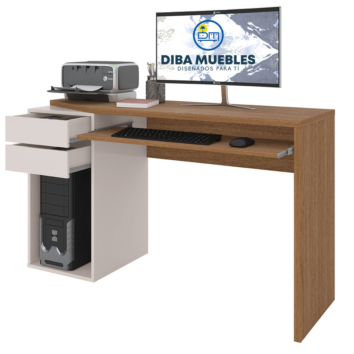 DIBA MUEBLES - Escritorio Moderno Pacha - Diba Muebles