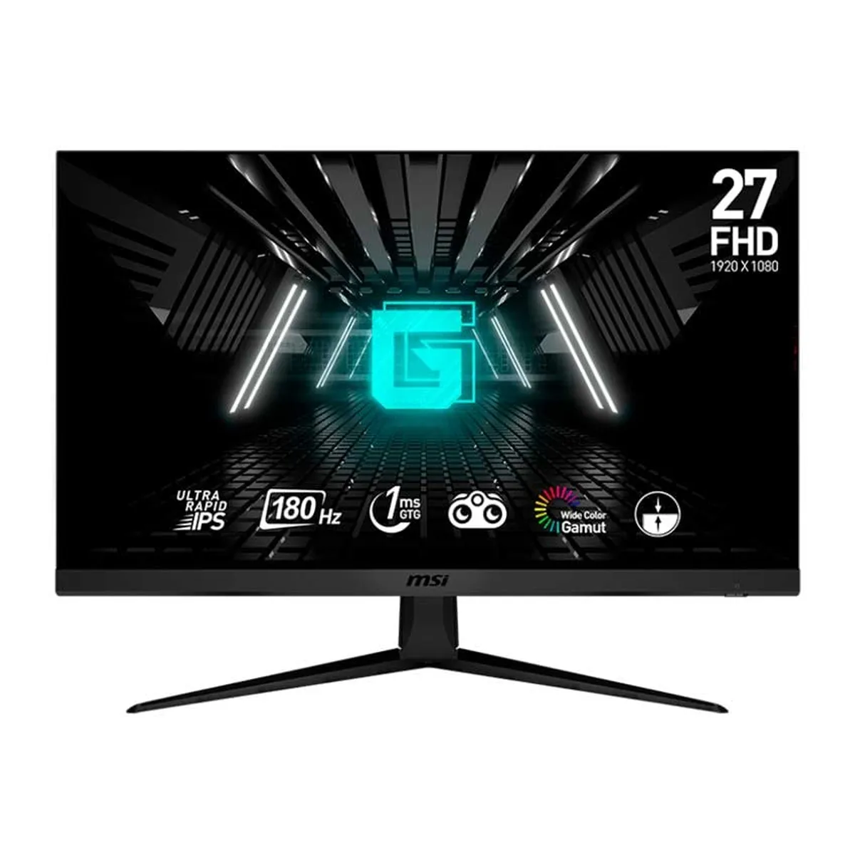 MSI - Monitor MSI G2712F 27 IPS FHD 180Hz 1ms FreeSync HDR HDMI DP USB-C