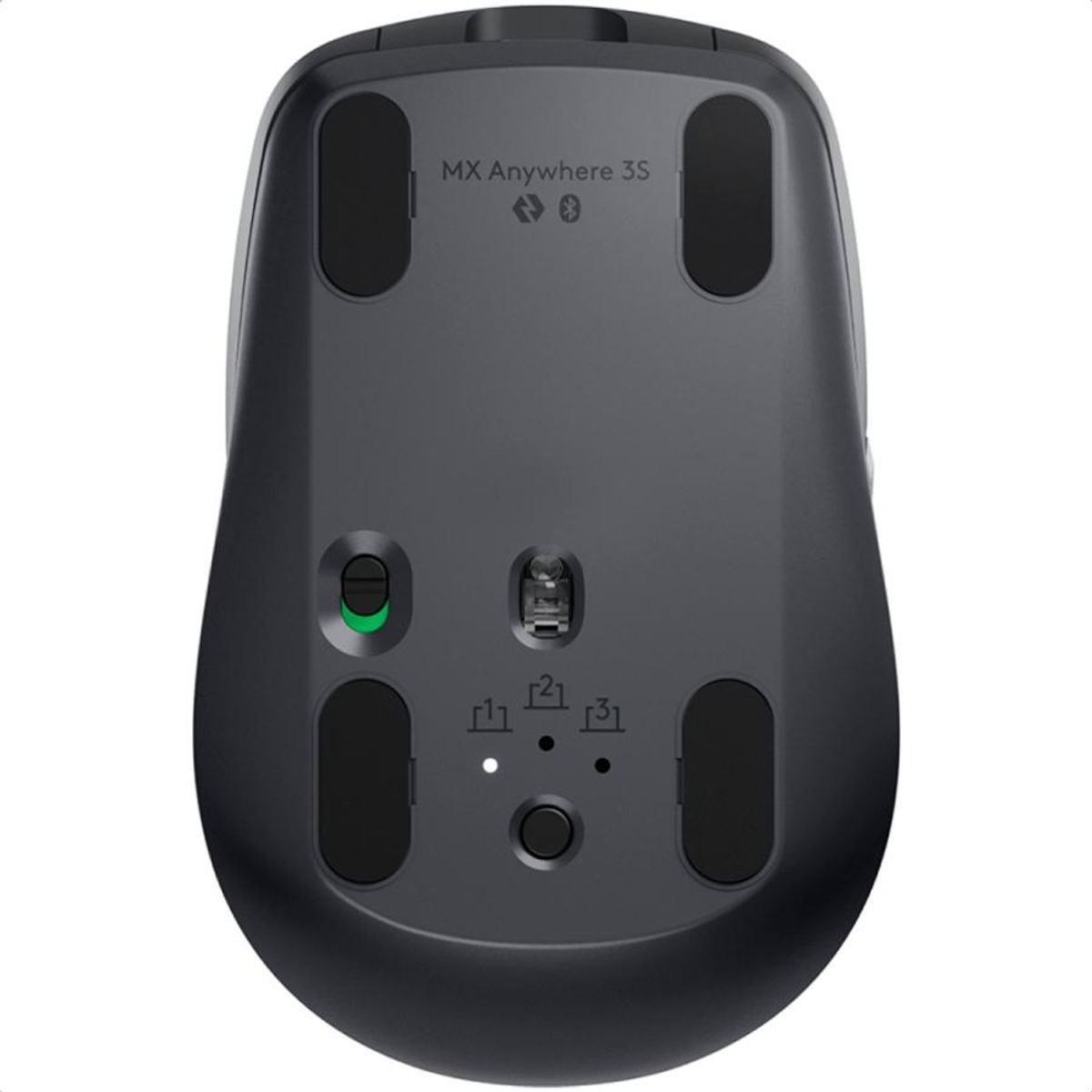 LOGITECH - Mouse Logitech Mx Anywhere 3S Bluetooth Graphite Negro