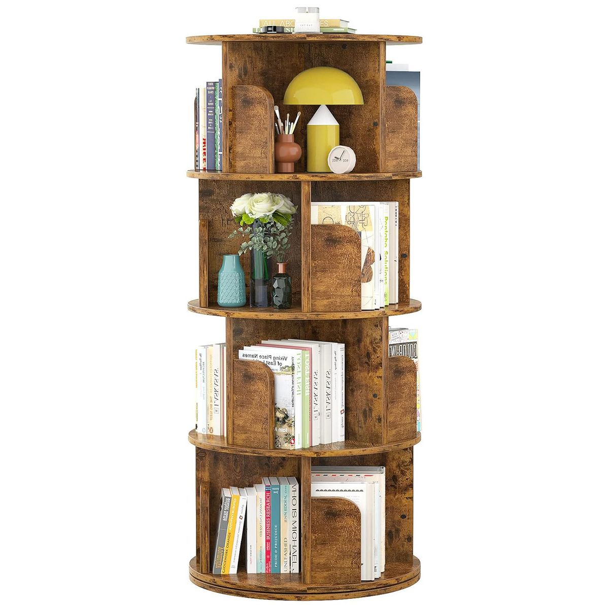 DIBA MUEBLES - Librero Giratorio Tecla - Diba Muebles