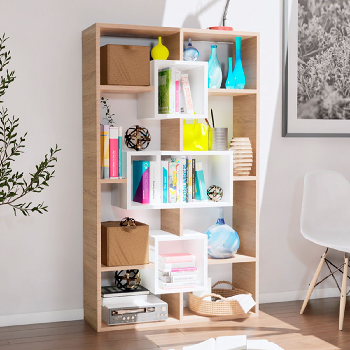 DIBA MUEBLES - Librero Klaus - Diba Muebles