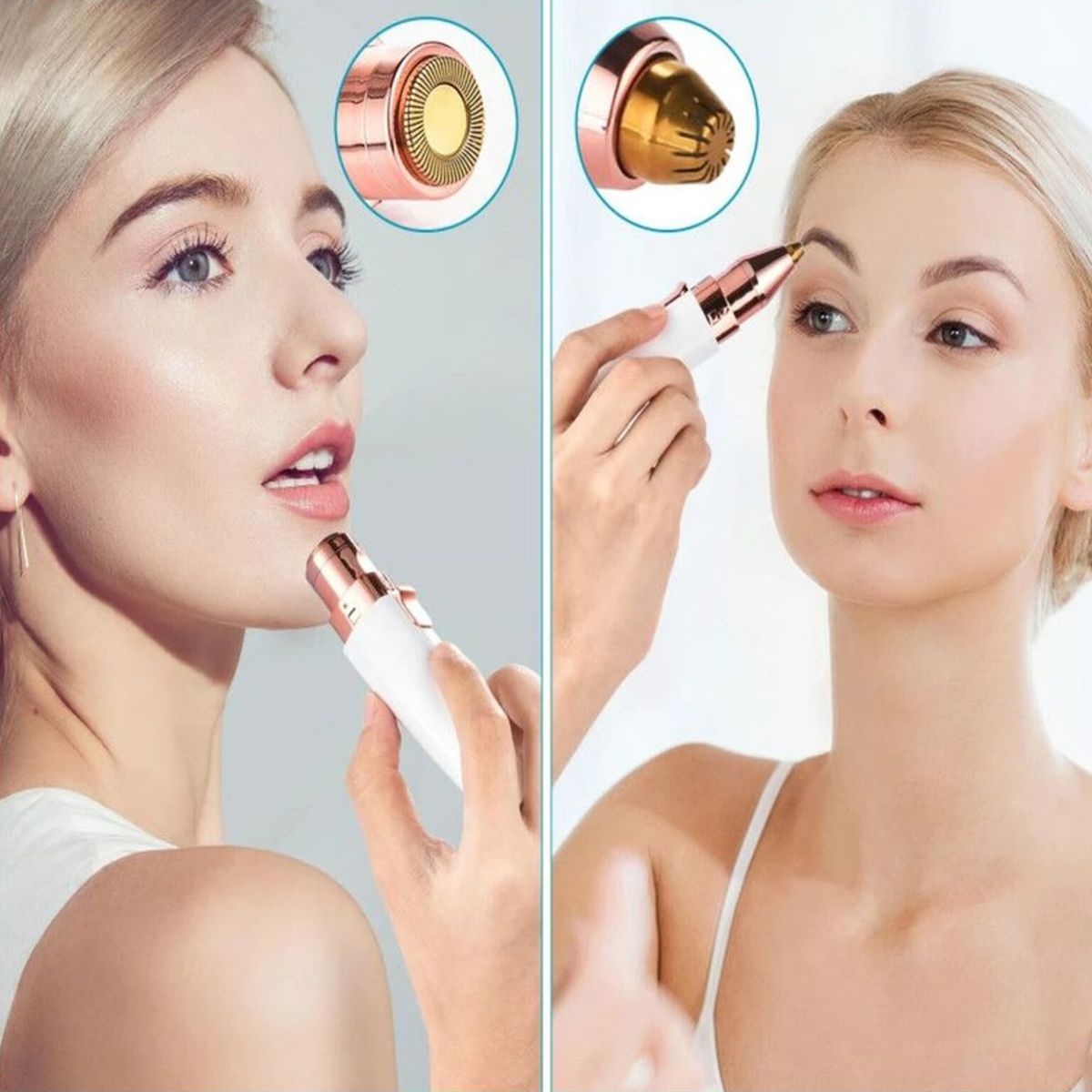 OEM - DEPILADOR 2 EN 1 VELLOS Y CEJAS