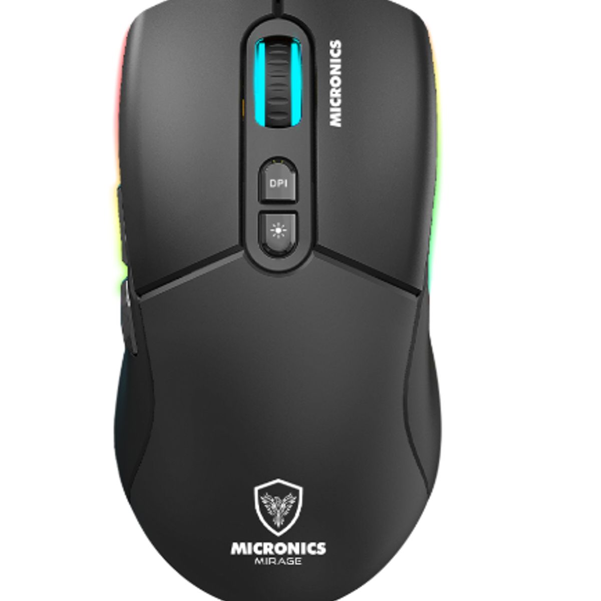 MICRONICS - Mouse Gamer MIRAGE MIC GM890 USB RGB 7B 12800DPI MICRONICS